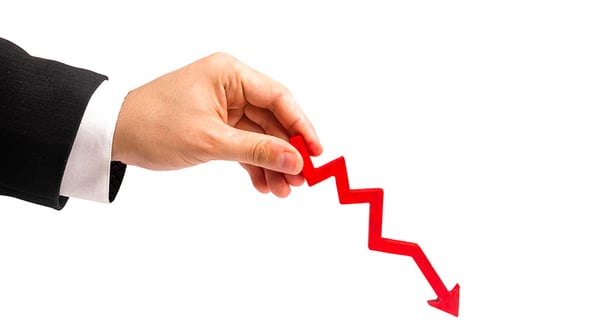 Photo: Arrow Down Andrii Yalanskyi Dreamstime.com